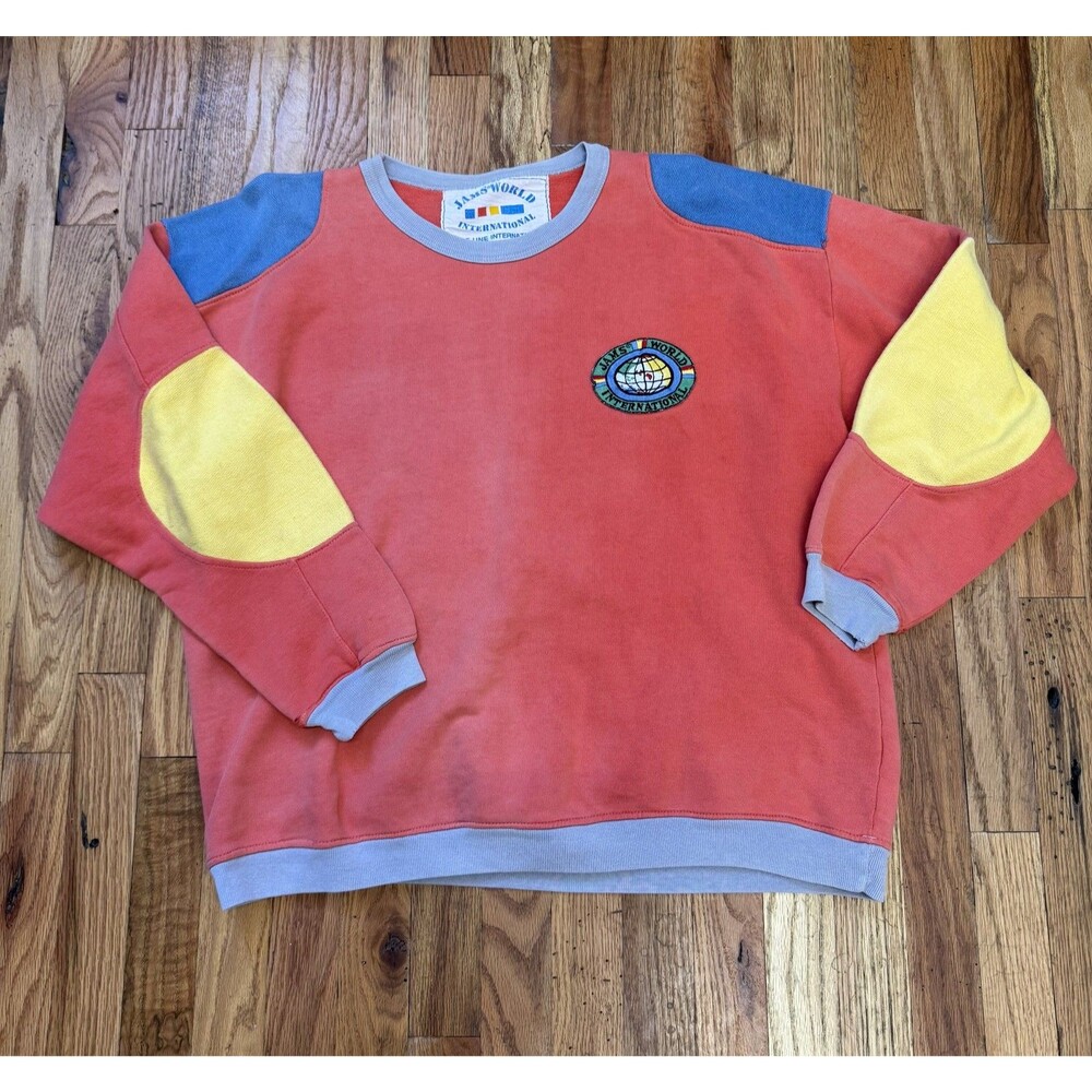 Vintage Jams World International Colorblock Crewneck
